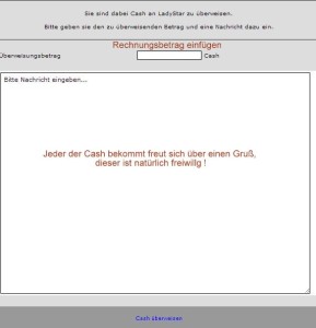 Cash Überweisen 2-2